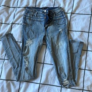 Highwaisted Refuge skinny jeans